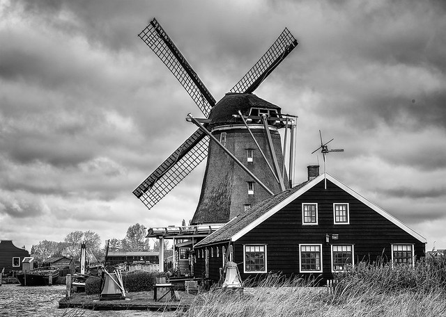 windmill  @ Zaanse Schans (NL)