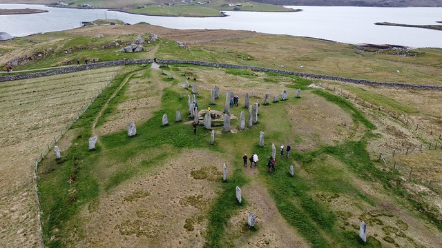 Schottland Scotland Isle of Lewis Callanish Standing Stones