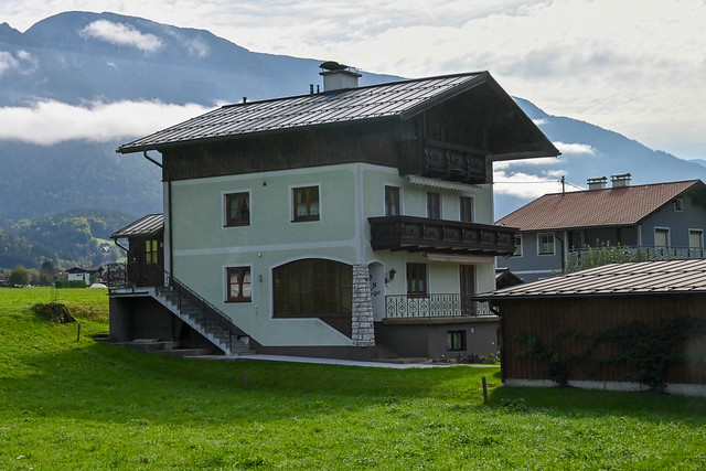 Closer look at an Austrian house