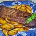 #2024.04.27 #jantar #costelinha de porco e batatas #dinner #roasted pork ribs and potatoes