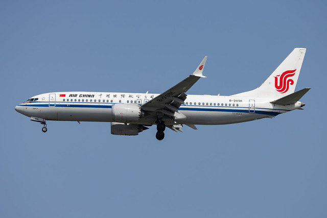 Air China _ Boeing 737-8 MAX (B-209K)