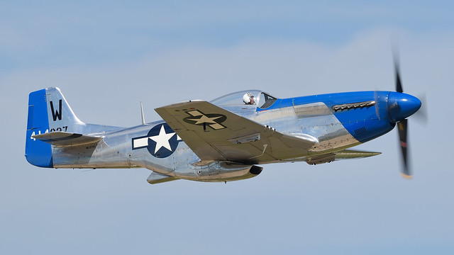 North American P-51D Mustang 44-73656 as 44-14237 USAAF and USAF N 51VL NL51VL Moonbeam McSwine