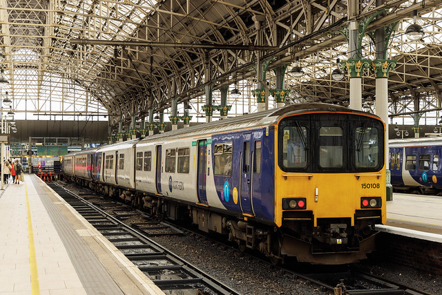Northern 150 108, Manchester Piccadilly, April 2024