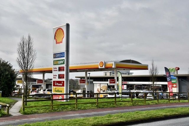 Shell, Speke Boulevard Speke Lancashire 2024.