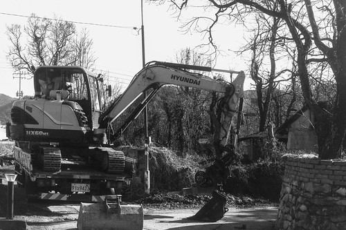 Backhoe in YangChon | by wrpugsley
