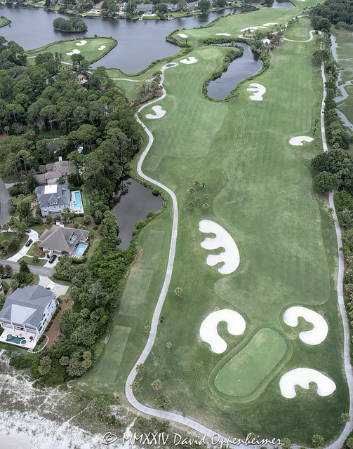 Robert Trent Jones Golf Course at Palmetto Dunes on Hilton Head Island South Carolina Aerial View