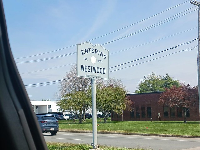 Entering Westwood Sign
