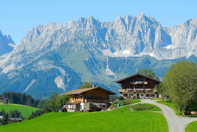 Tiroler Bergpanorama