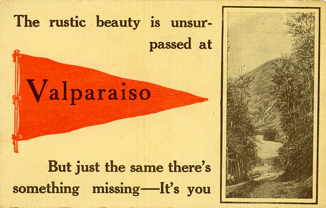 Rustic Beauty, circa 1912 - Valparaiso, Indiana
