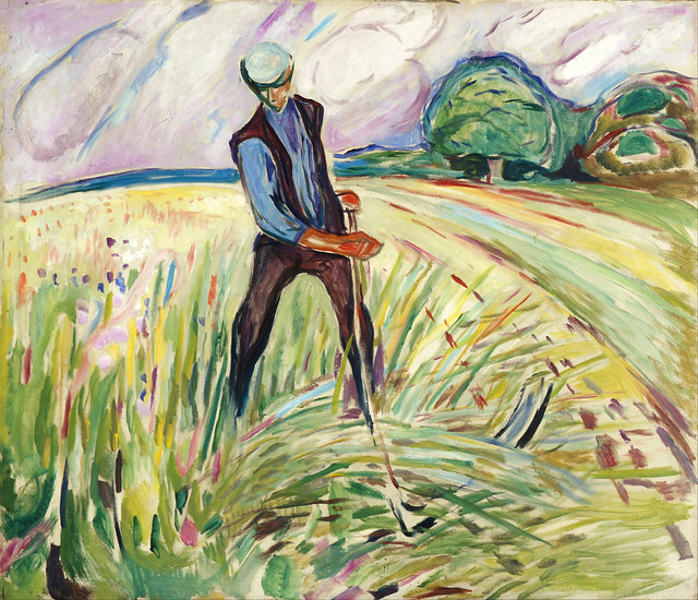 Edvard Munch - The Haymaker [1917]