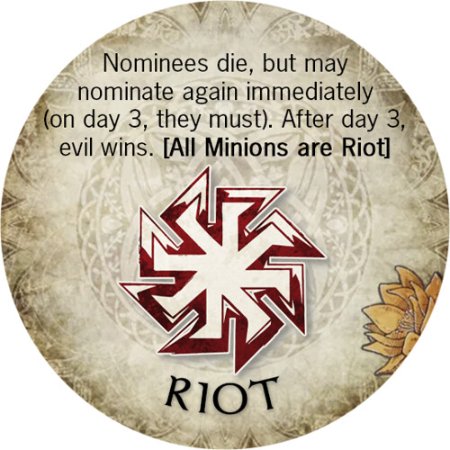 Botc Wraith Token Blood on the Clocktower - Experimental Character Tokens | Flickr