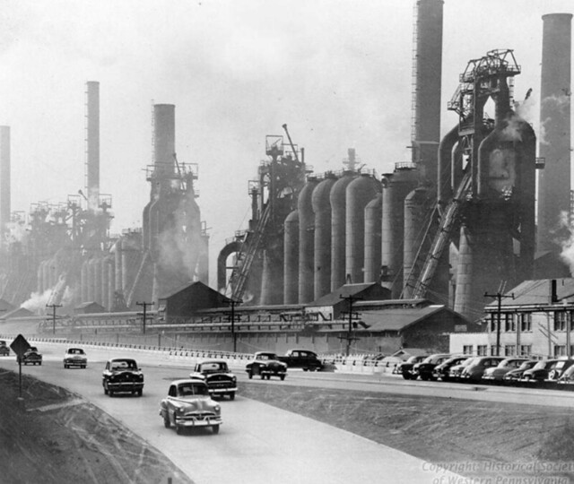 Pittsburgh (USA) en 1951 ,,,