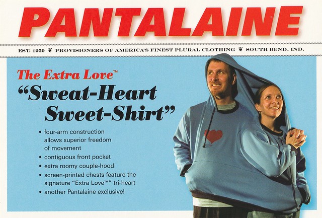 USA - McSweeney Postcard - Pantalaine (Sweat -Heart Sweet Shirt - 2004)