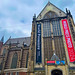 Exterior View De Nieuwe Kerk Amsterdam World Press Photo Cloudy Gothic