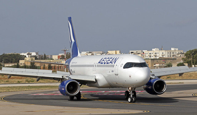 SX-DGI LMML 28-04-2024 Aegean Airlines Airbus A320-232 CN