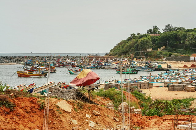 Harbour near Hambantota