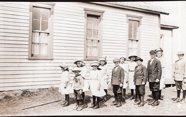 RPPC_School Class Photo_small class of students wearing their best hats