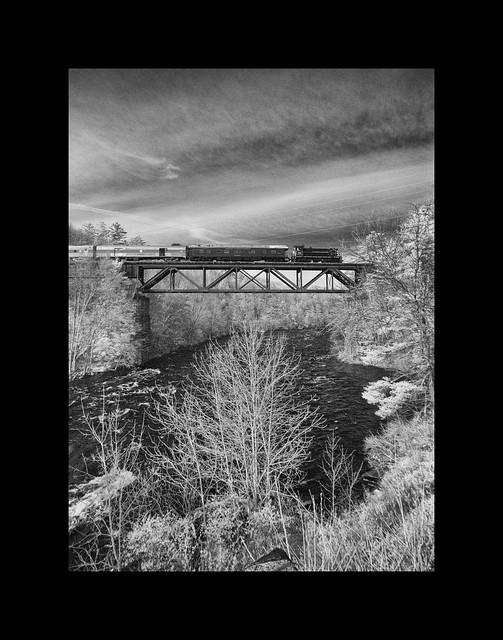 Saratoga, Corinth & Hudson Railroad crossing Sacandaga River