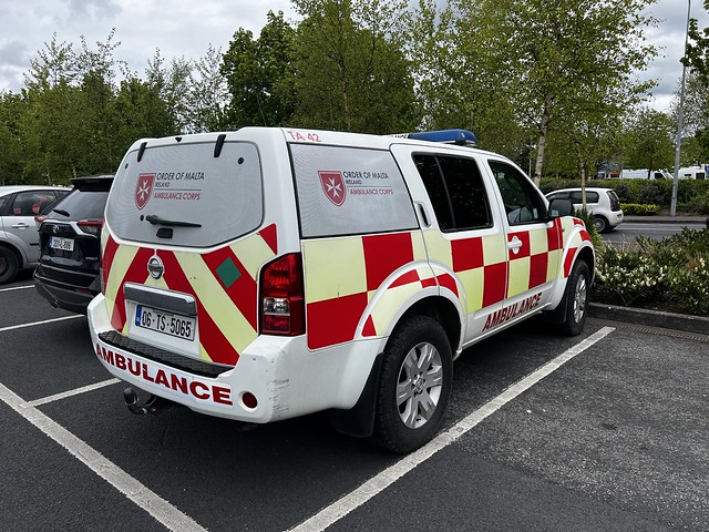Order of Malta Ireland - Ambulance Corps - Nissan Pathfinder - Ennis Road, Limerick