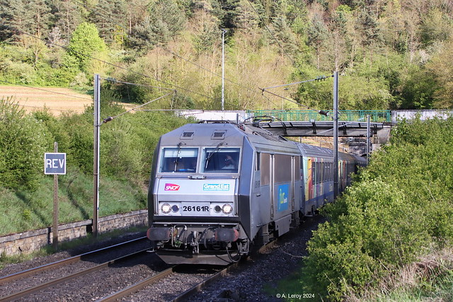 SNCF 26161 Lay - St Remy 24-04-2024
