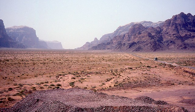 Wadi Rum Jordan 5th April 1994