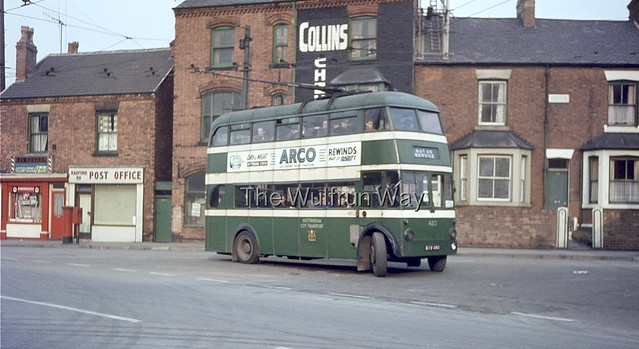 Nottingham CT 480, Basford, Nottingham, 1965