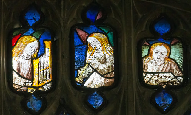 Fairford, St Mary's church, window SIV tracery
