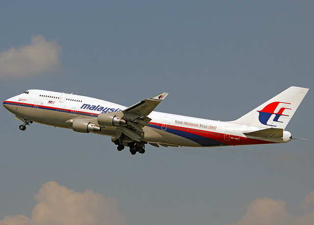 9M-MPH Boeing 747-4H6 Malaysian Airlines