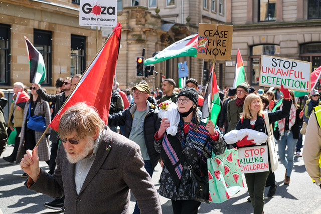 Silent Gaza Solidarity Protest (27April24)