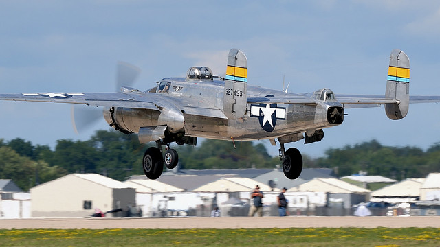 1944 North American B25 Mitchell N27493 327493 Miss Mitchell USAAF 44-29869