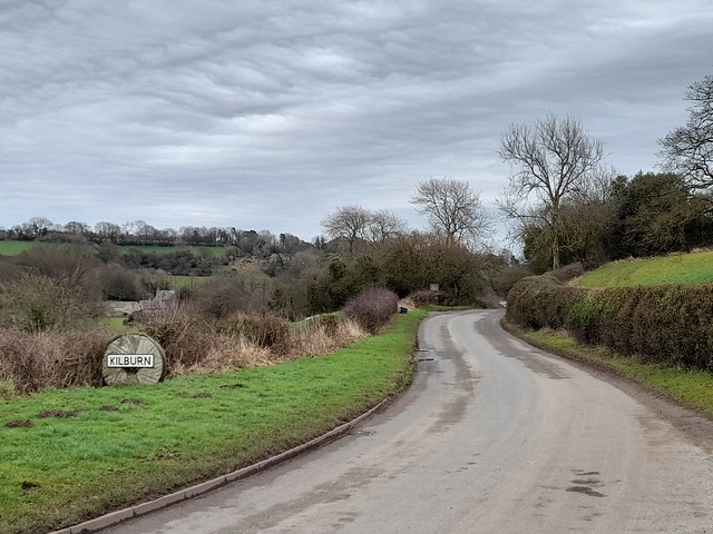 Approaching the village of Kilburn