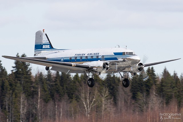 OH-LCH Airveteran Douglas DC-3, EFTP, Finland