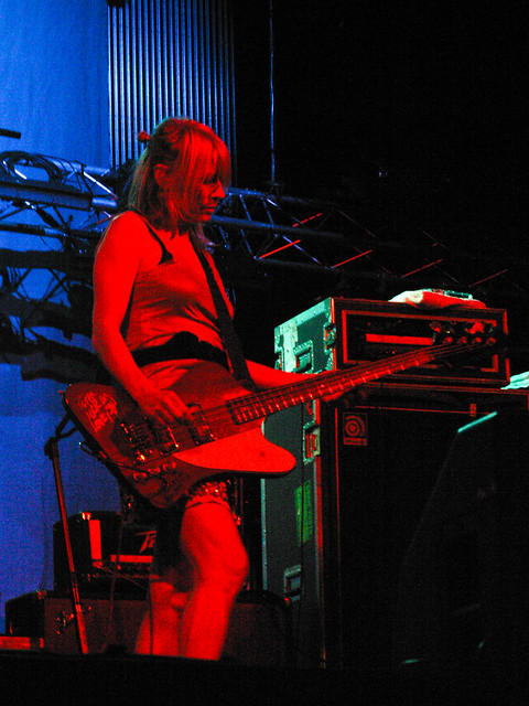 Kim Gordon, live with Sonic Youth