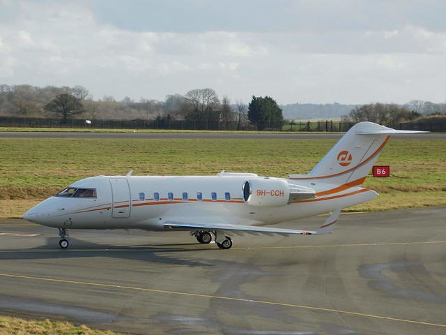 9H-CCH Bombardier Challenger 650 (TAG Aviation Malta)