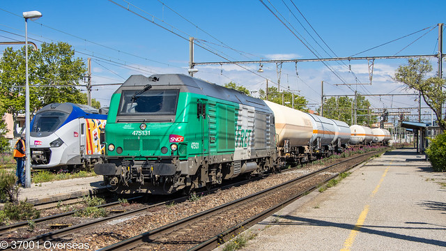 SNCF 75131 on 421104 at Miramas