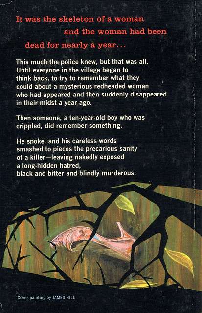 Dell Books D301 - Lee Blackstock - The Woman in the Woods (back)