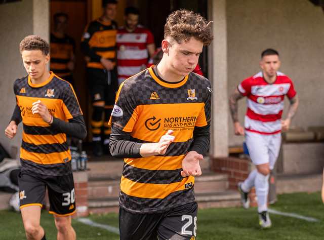 Cinch League 1 match between Alloa Athletic and Hamilton Accies at the Indodrill Stadium