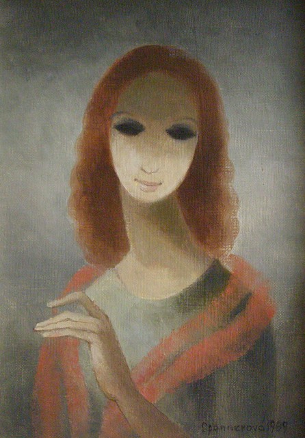 Edita Spannerová, Girl with a Red Hair, 1989