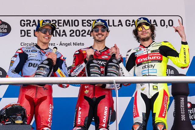 MotoGP podium