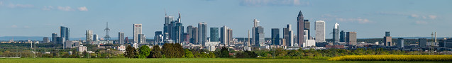 Panorama Skyline Frankfurt