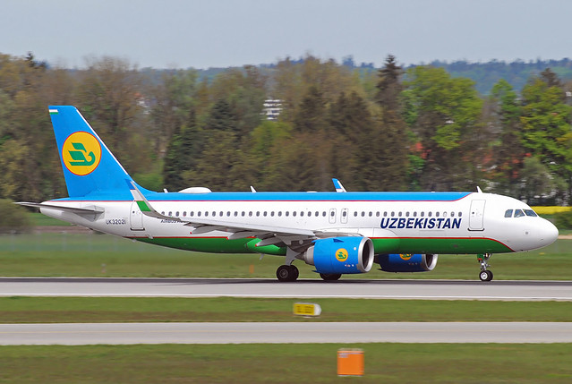 Uzbekistan Airbus A320Neo UK32021