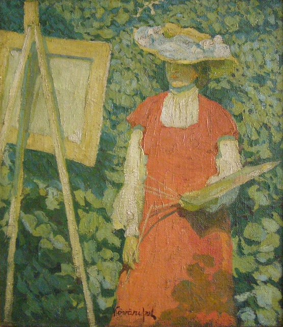 Konštantín Kovári-Kačmarik, The Painter, 1908-1910