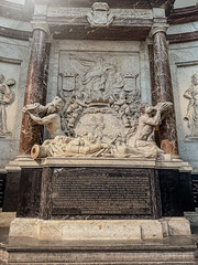 Baroque Marble Sculpture Memorial De Nieuwe Kerk Amsterdam