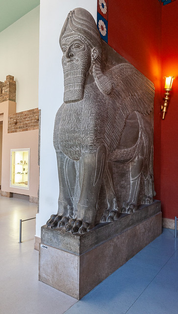 Nimrud. Palace of Ashurnasirpal II or Northwestern Palace, now in Berlin, Pergamon-Museum. 2006.12.10-2