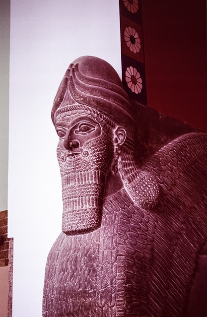 Nimrud. Palace of Ashurnasirpal II or Northwestern Palace, now in Berlin, Pergamon-Museum. 1999.08.01