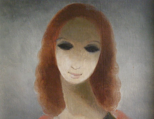 Edita Spannerová, Girl with a Red Hair, 1989, detail