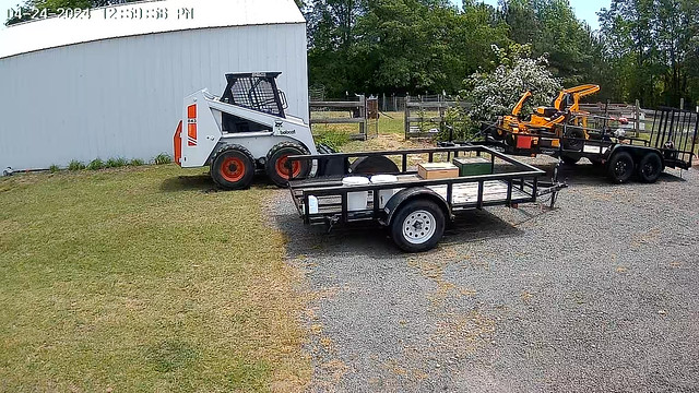 Bobcat 843 Delivered to the country house