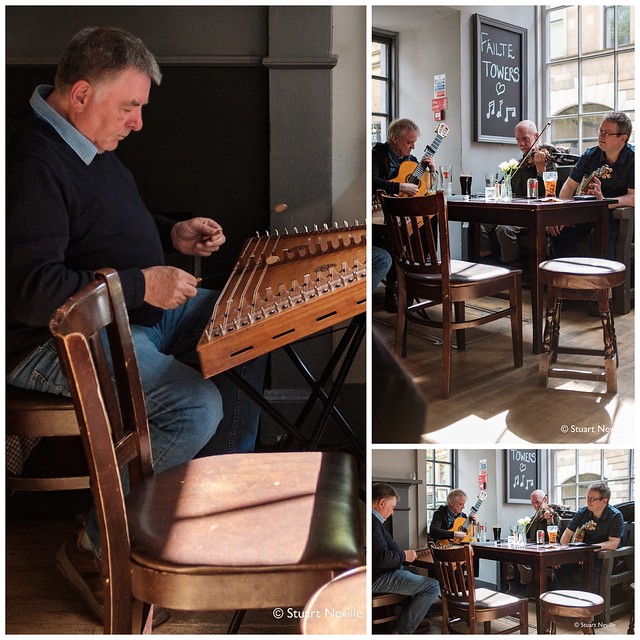Babbity Bowster, Blackfriars Street on Saturday- an enjoyable music session on a sunny day.