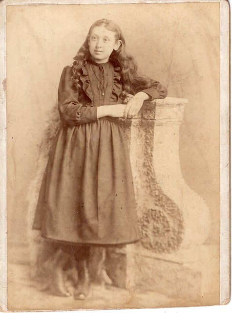 Cabinet Photo_Helen Bernice Turner, 1892, location unknown