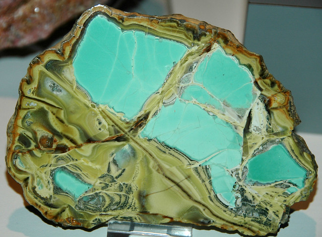 Variscite-crandallite nodule (Clay Canyon Mine, Utah County, Utah, USA) 3